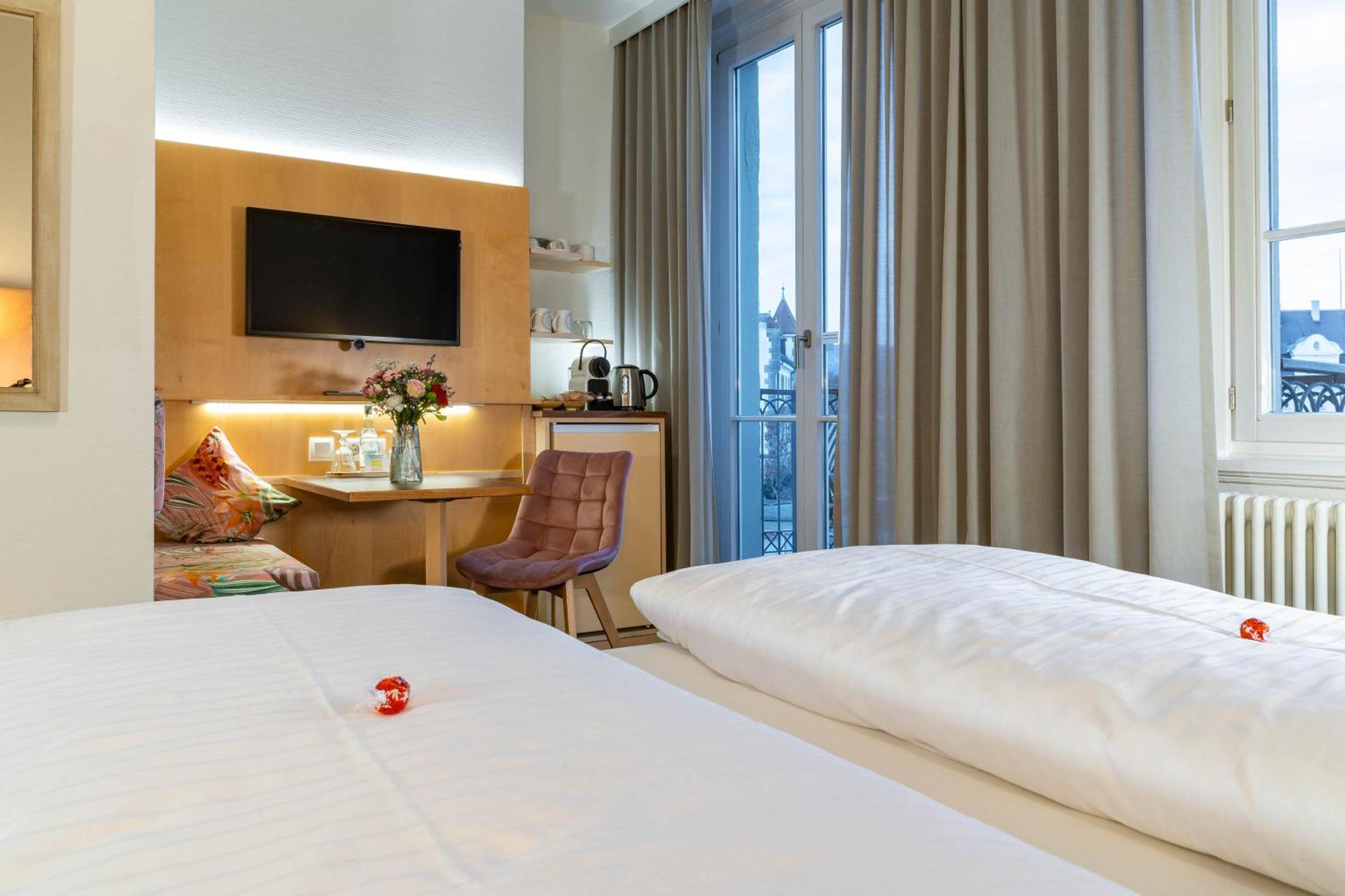 לינדאו Apartment Hotel Schreier מראה חיצוני תמונה